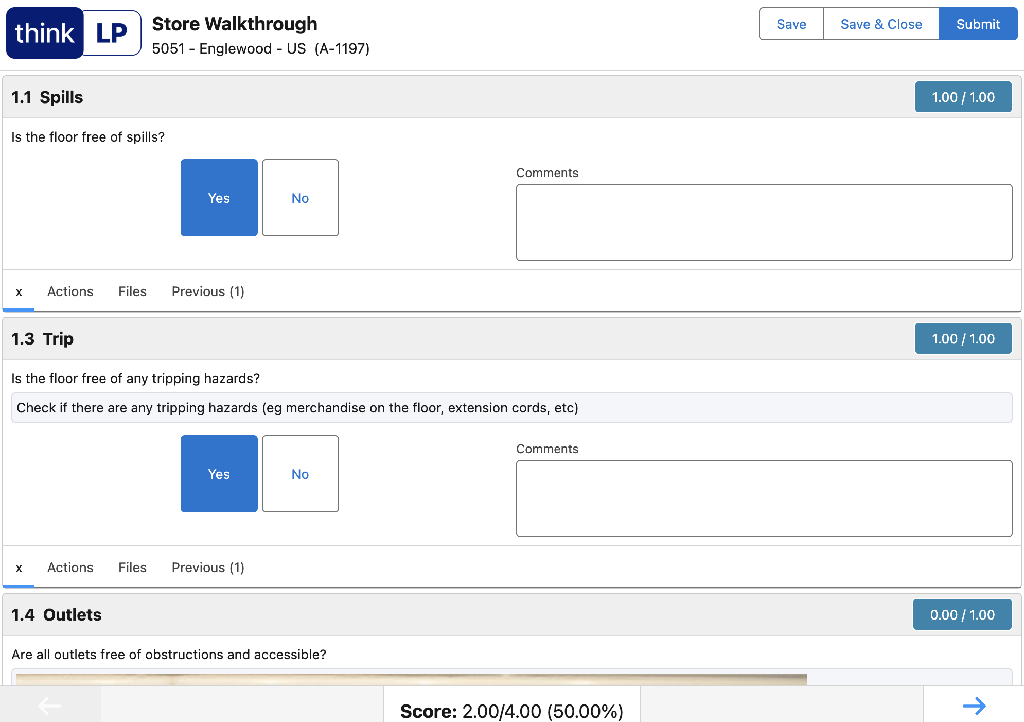 Store Security Audit Template preview 2